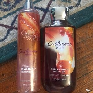 Body shimmer and shower gel